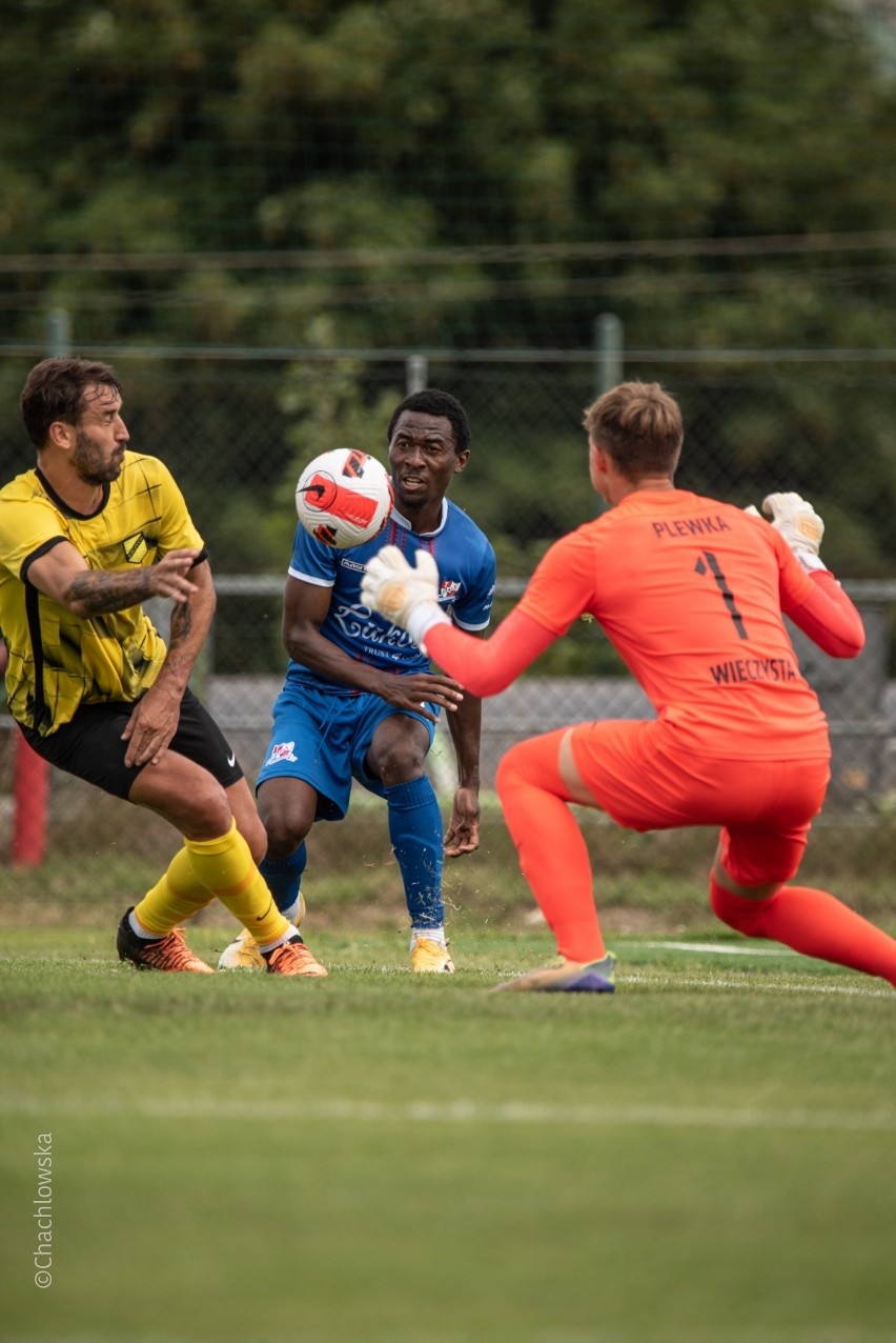 30.07.2022, Zabierzów: Wieczysta Kraków - Podbeskidzie II...