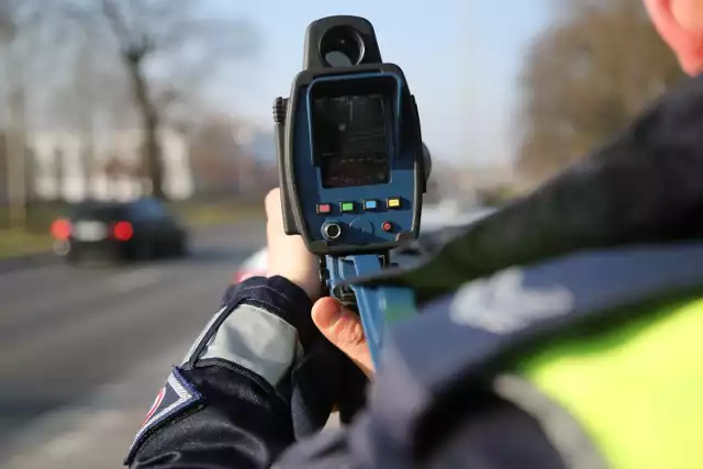 Auto pędziło przez Tucholę z prędkością 112 km/h.