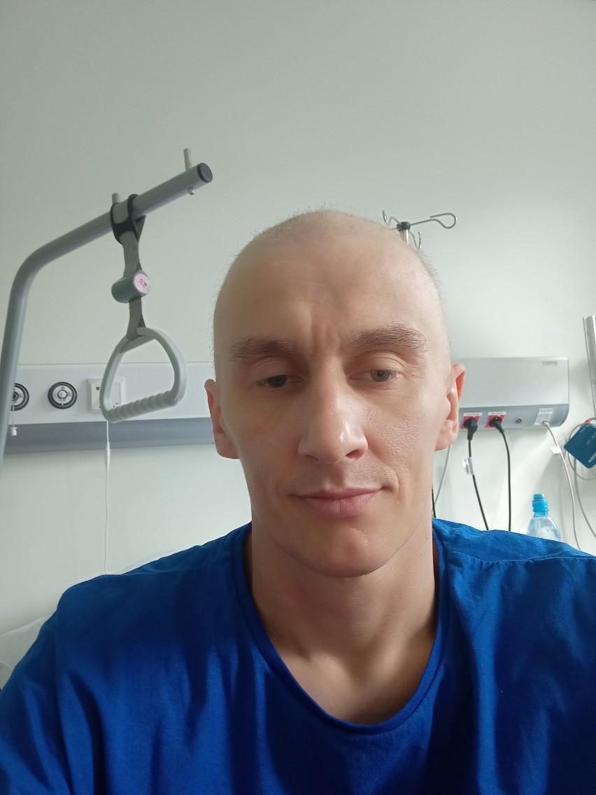 Tomasz Pokolenko od kilku miesięcy walczy z nowotworem...