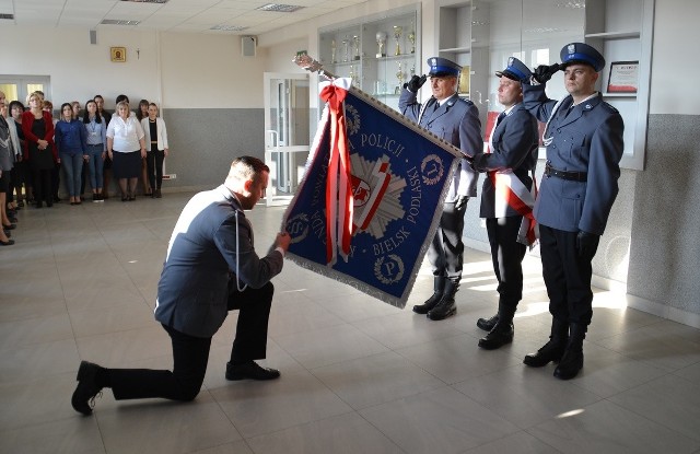 Od środy komendantem policji w Bielsku Podlaskim jest Maciej Wesołowski.