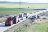 Tragiczny wypadek na łączniku autostradowym       