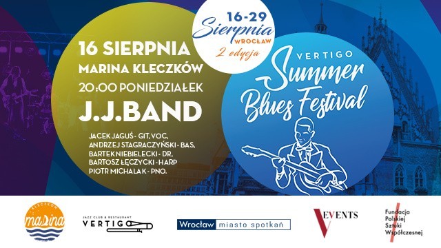 Dzisiaj rusza Vertigo Summer Blues Festival! Czekają nas dwa tygodnie sierpnia z muzyką bluesowa