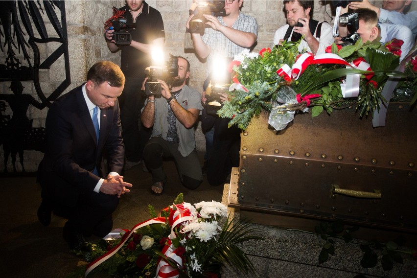 Kraków. Andrzej Duda na Wawelu [NOWE ZDJĘCIA]