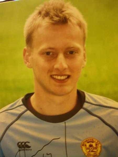 Sebastian Kosiorowski jeszcze w barwach szkockiego Motherwell FC.