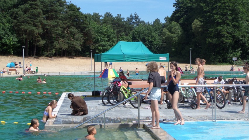 Najnowszy basen letni na Jurze, w Żarkach