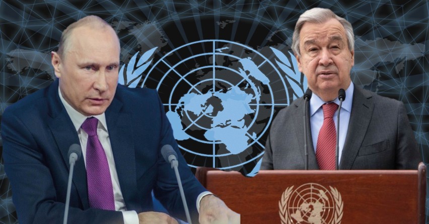 Szef ONZ będzie we wtorek rozmawiał z szefem rosyjskiej...
