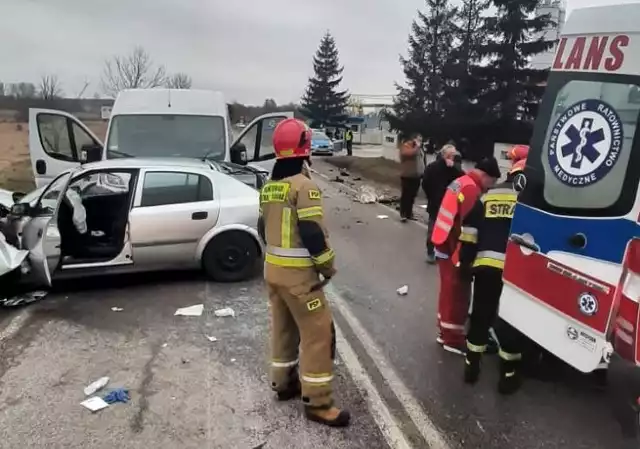 Zdjęcie z miejsca wypadku w Hajdaszku.