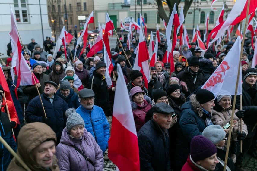 Organizatorzy nazwali sobotni protest Manifestacją Wolnych...