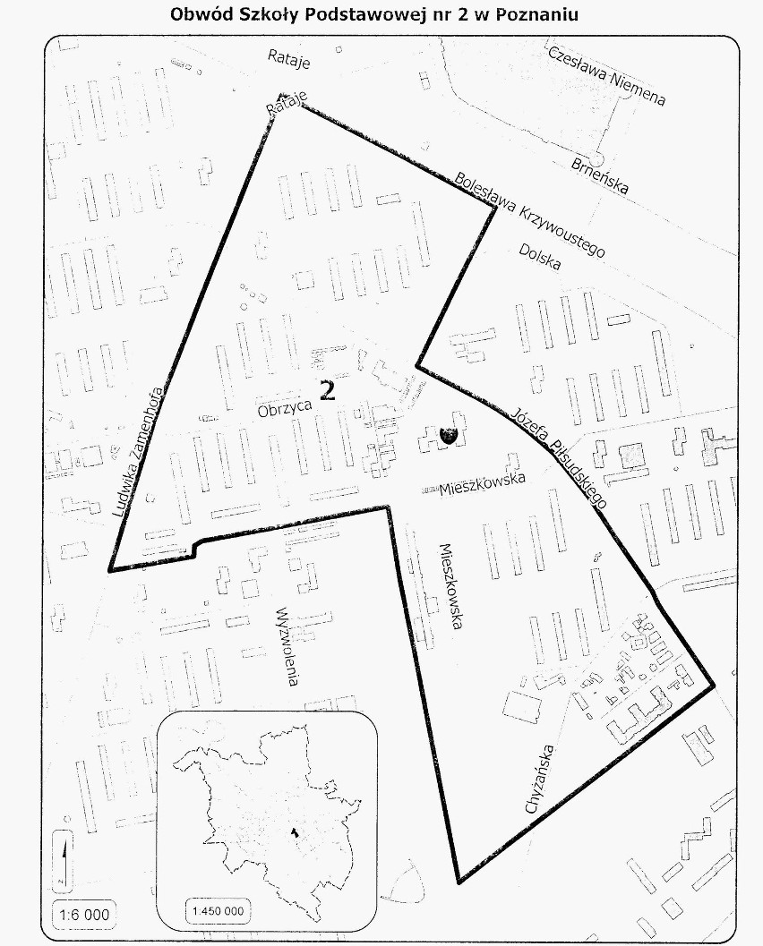 Zobacz nowe obwody poznańskich szkół