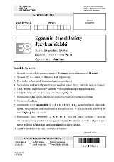 Próbny egzamin ósmoklasisty 2018: Język angielski [ODPOWIEDZI, ARKUSZE, ZADANIA] Egzamin 8-klasisty z języka angielskiego - 20 grudnia 2018