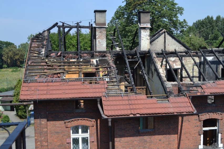 Pożar familoka w Czerwionce-Leszczynach