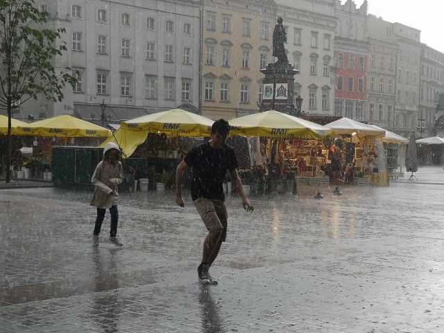 Ulewa W Krakowie Artykuly Dziennik Polski