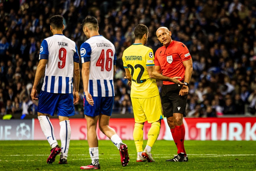 Liga Mistrzów. Zwycięski remis Interu z Porto. Szymon Marciniak pokazał czerwoną kartkę Pepe