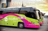 Darmowe bilety Modlin Bus na trasę z Łodzi na lotnisko w Modlinie