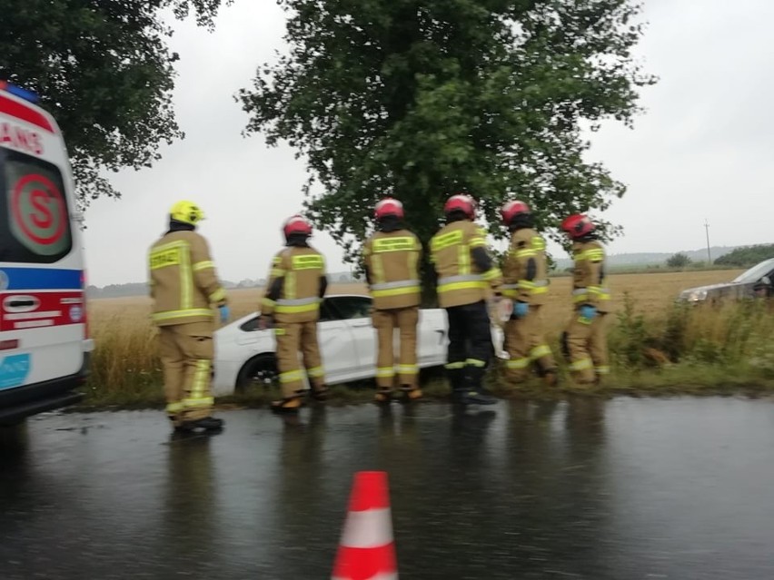 Do wypadku doszło około godziny 17, na drodze 395 pomiędzy...