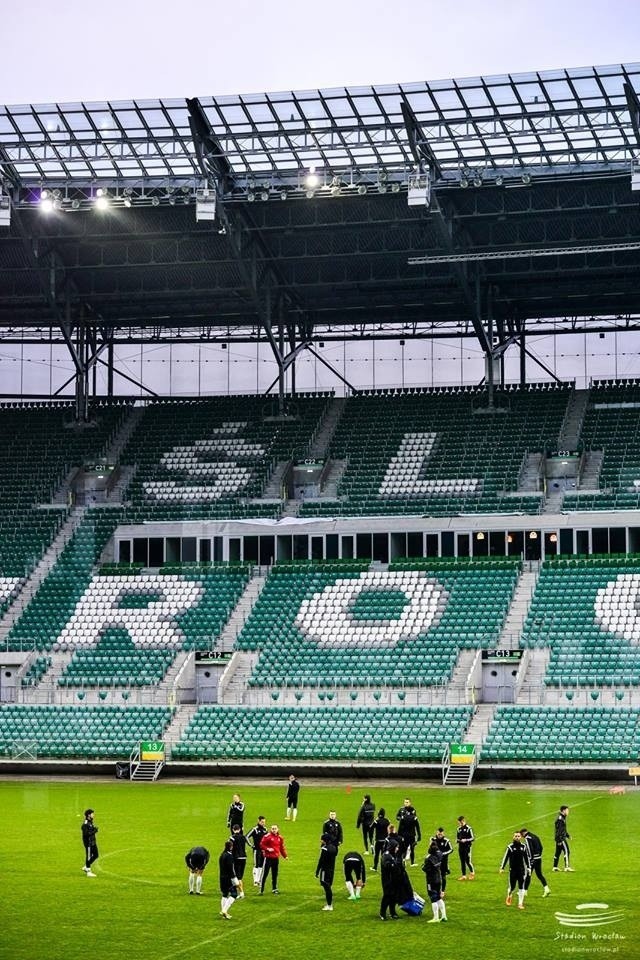 Śląsk - Legia. WKS trenował na Stadionie Wrocław, dwie niewiadome w składzie [ZDJĘCIA, FILM]