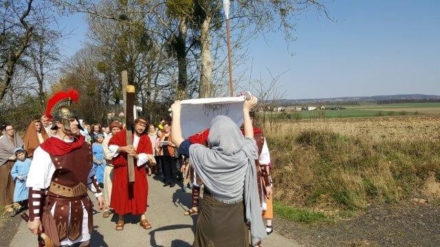 Misterium Męki Pańskiej na ulicach Krzyżanowic