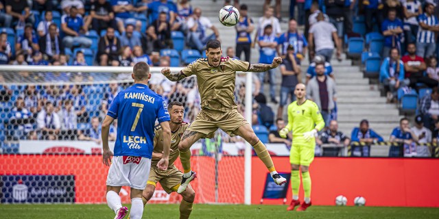 Pogoń zremisowała na boisku Lecha Poznań.