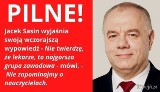 Jacek Sasin rozsierdził lekarzy. Internauci nie mają dla niego litości [MEMY]