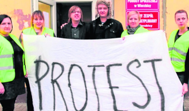 Spór w Wierzbicy rozpoczął się pod koniec ubiegłego roku. Kilku pracowników rozpoczęło strajk, domagając się podwyżek. Strajk jest uznany przez władze gminy i ośrodka  za nielegalny. 