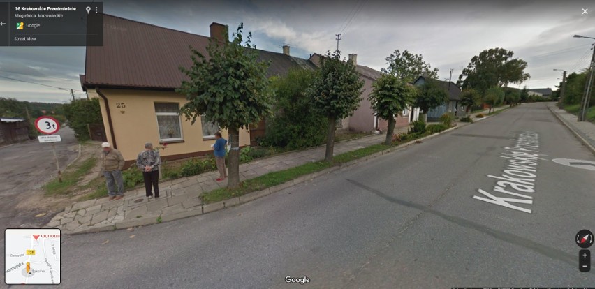 Google Street View w Mogielnicy. Rozpoznajesz miejsca? Może ty jesteś na zdjęciach (GALERIA)