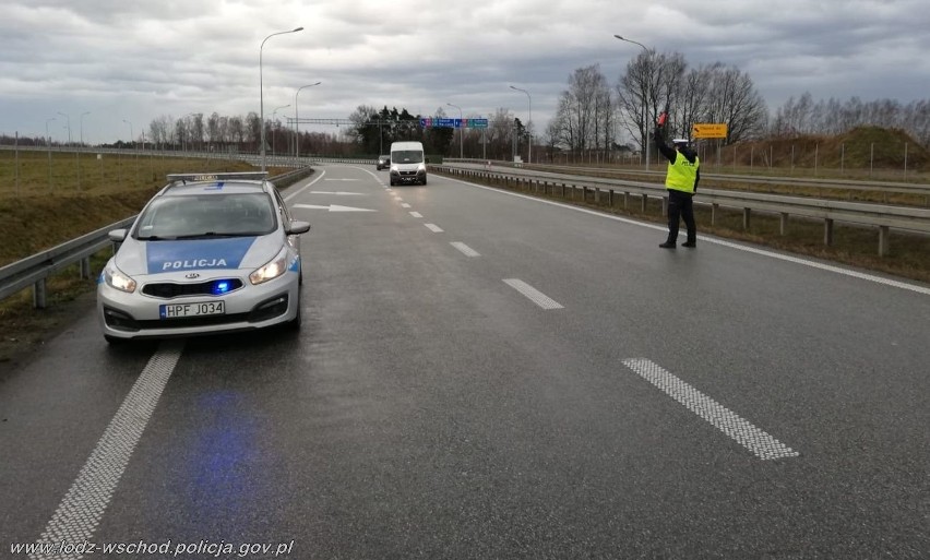 Policyjna akcja "Trzeźwa autostrada" na wojewódzkim odcinku autostrady A1