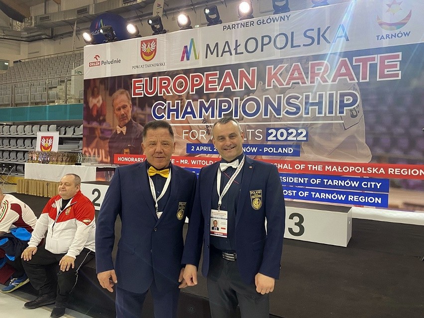 Zbigniew Zaborski sędziował najlepszym karatekom Europy. Teraz celuje w mistrzostwa świata