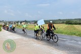 Uczestnicy VII Pielgrzymki Rowerowej Diecezji Kieleckiej w drodze do Mnichowa [ZDJĘCIA]