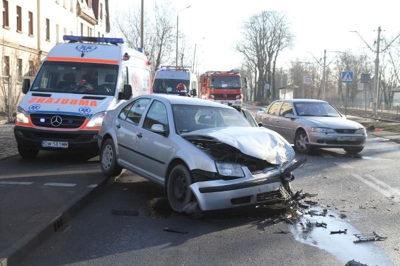 Wypadek na Kosmonautów, Wrocław, 08.02.2014