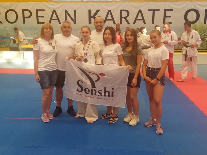 Zuzanna Pacek ze Starachowic mistrzynią Europy w karate w kategorii kadetek