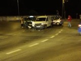 Zderzenie dwóch pojazdów na skrzyżowaniu w Skierniewicach