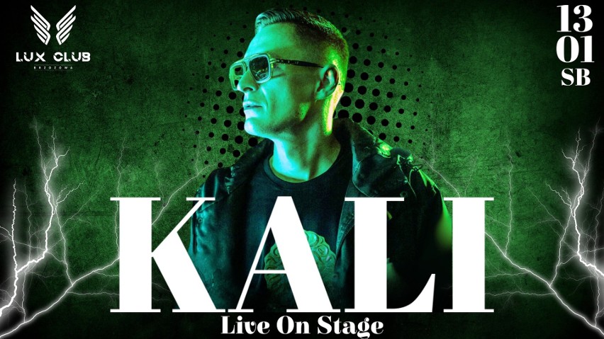Kali wystąpi w Lux Clubie. Znany raper wystąpi w Brzozowej w sobotę, 13 stycznia. Zobacz wideo i zdjęcia