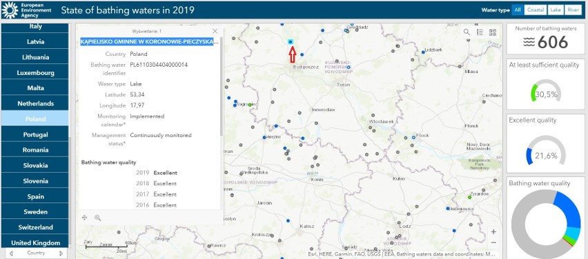 Kąpieliska w regionie z idealnie czystą wodą! Na liście aż 12 miejsc w Kujawsko-Pomorskiem 