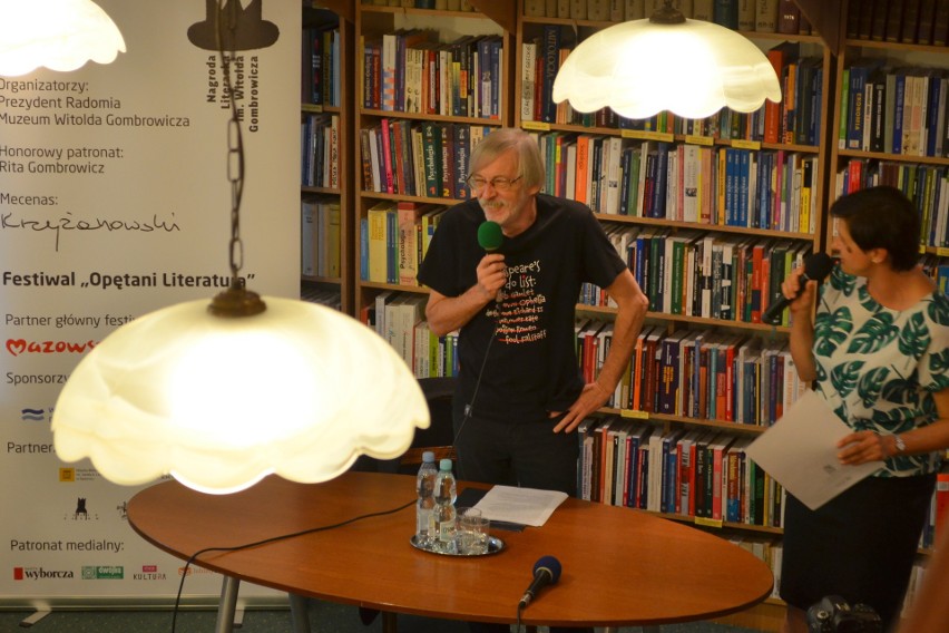 Gościem festiwalu „Opętani Literaturą” był profesor Zbigniew...