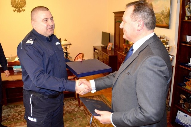 Podinspektor Andrzej Baranowski były rzecznik podlaskiej policji odchodzi na emeryturę