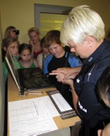 Goście z Białorusi i Litwy zwiedzali komisariat policji
