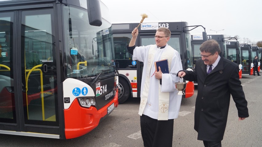 Jastrzębie: Nowe autobusy poświęcone. 1 kwietnia ruszą w...