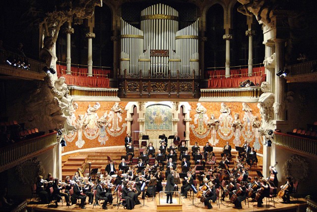 Cinema Symphonic Orchestra podczas koncertu w Barcelonie
