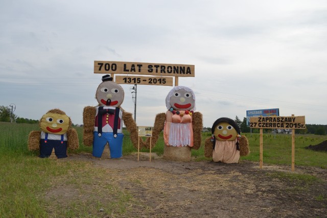 Stronno na swe 700-lecie już zaprasza podróżujących na skrzyżowaniu dróg  Koronowo-Włóki-Wudzyn-Stronno