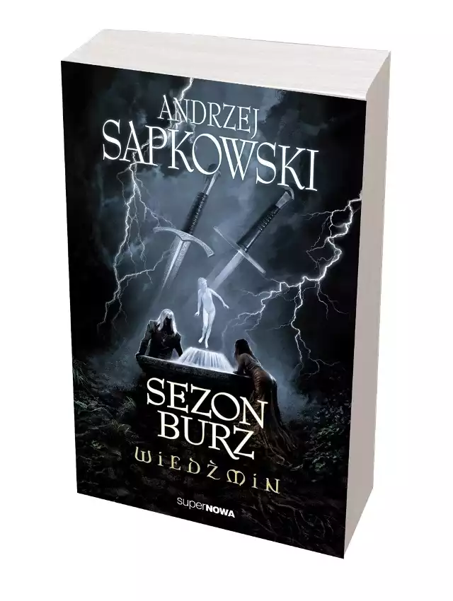 Okładka "Wiedźmin. Sezon Burz"