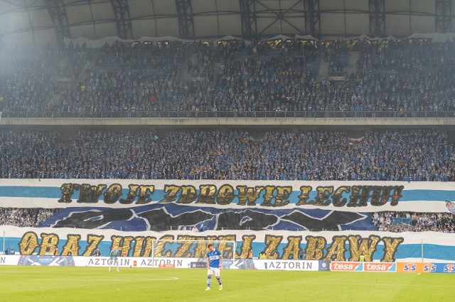 Kibice Lecha Poznań fetowali 100-lecia klubu na stadionie przy Bułgarskiej
