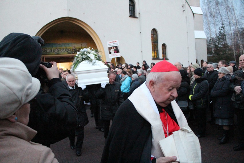 Pogrzeb Heleny Kmieć. Została pochowana w Libiążu