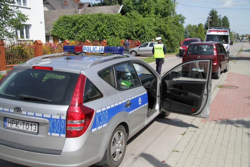 Do wypadku doszło na ulicy Zamkowej w Tarnobrzegu