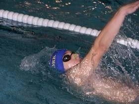 Zawada, talent czystej wody, wywalczył dwa tytuły wicemistrzowskie na pływalni w Szczecinie.
