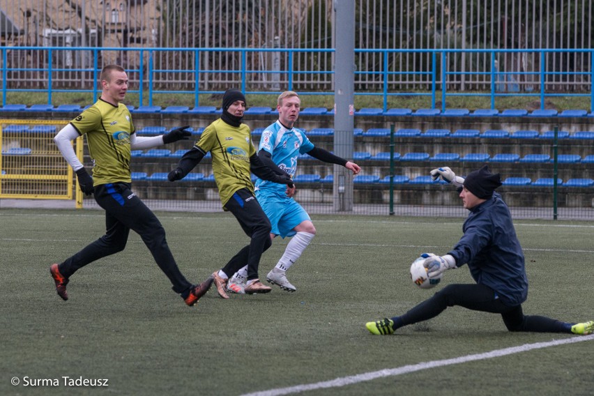 Sparing Błękitnych Stargard z Bałtykiem Koszalin [ZDJĘCIA]