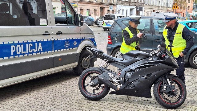 Kobieta prowadziła motocykl w stanie po spożyciu alkoholu.