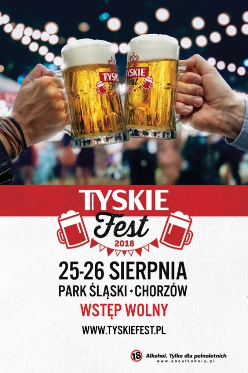 Beerfest Tyskie Fest 2018 PROGRAM W Parku Śląskim 25-26 sierpnia wystąpią Nosowska, Miuosh, Dąbrowska, Pokahontaz, Grubson, Myslovitz