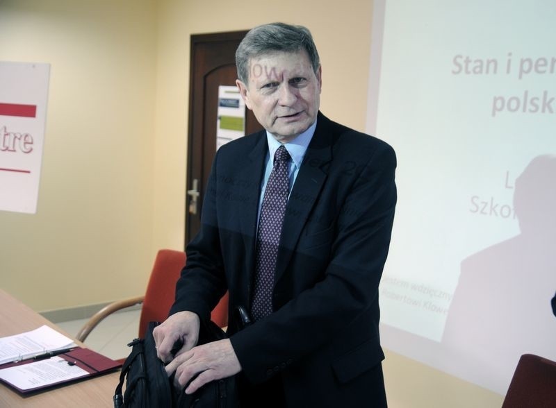 Prof.Leszek Balcerowicz w Toruńskiej Loży BCC