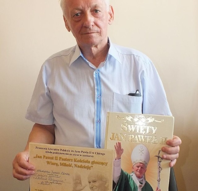 Władysław Janusz Obara ze Starachowic zdobył pierwszą nagrodę w konkursie literackim dotyczącym Jana Pawła II.