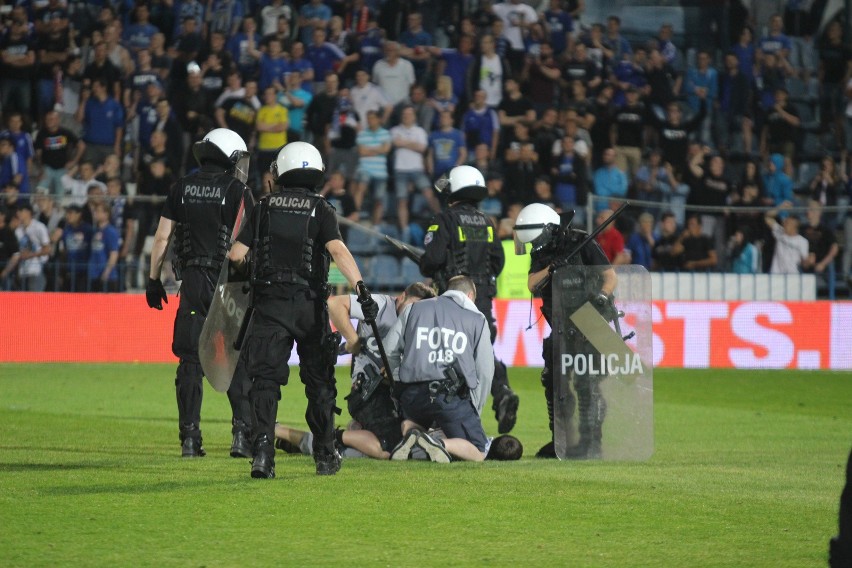 02062017 chorzow mecz ruch chorzow gornik leczna zadyma...